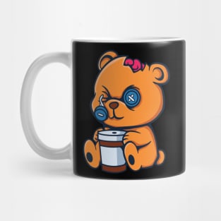 Coffee Zombie Bear Mug